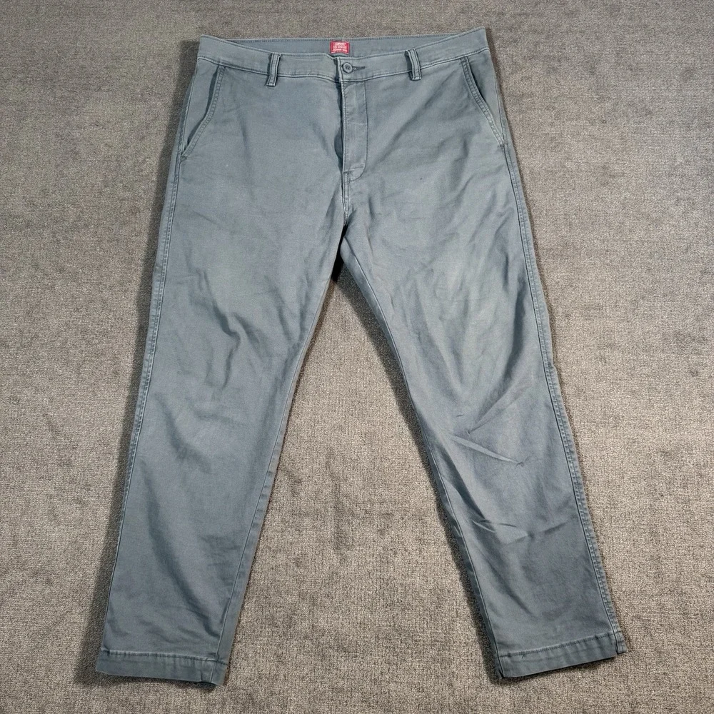 Levi's XX Chino Standard Taper Pants Men's Size 36x29 Gray Medium Wash